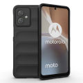 Lereach For Motorola Moto G54 Mobile Cover Liquid Silicone Skin-Friendy Concave-Panel Back Cover. 