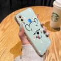 YIWESAN For Huawei Nova 3i Case Thin Side Edge Square New Design Phone Cases Cartoon Simple Winnie The Pooh Plating Pattern Silicone Casing Full Back Cover Camera Protection Shockproof Softcase. 