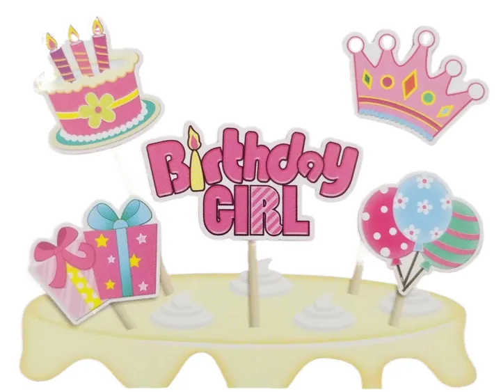 Birthday%20Girl%20Cake%20Toppers%20-%20Pack%20Of%205%20Cake%20Toppers%20With%20Wodden%20Sticks%20%7C%201%20pack%205%20Pcs%20-%20Image%206