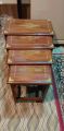 Wooden Table set Chinyoti Solid Sheesham Wood Nesting Tables (Set of 4). 