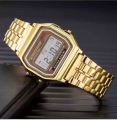 Vintage Silver Classic Digital Wrist Watch. 