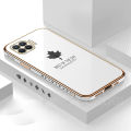 Luxary 6D Leaves Plating mobile Phone back cover Case For OPPO F17 PRO. 