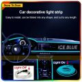 Car Dashboard Neon Light 2 Meter Ice Blue. 