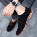 2019 new four seasons men's casual shoes matte men's trend shoes. 