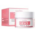 SADOER 4 In 1 Facial Cream Repair Nourishing Whitening Moisturizing Skin Care Anti Wrinkle Anti Aging Hyaluronic Acid, Nicotinamide, Vitamin C, E Face Cream SD02495. 