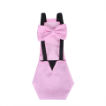 Chicken Diapers Bantam Hens - Reusable 3 Pcs with Bow Ties Poultry Nappies Washable Waterproof for Pets Ducks Silkie Easy to Use L. 