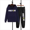 New Arrival Free Fire logo Hoodie And Trouser winter track for men. 