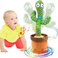 Cute Dancing Cactus Toy With 120+ Songs Recording Features and Chargable For Toddlers - Q10900. 