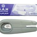Chain Cover Plastic Set for all 70 cc bike silver colour. 