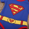 Baby Bodysuit Infant Jumpsuit Overall Short Sleeve Superman Body Suit Set Summer Cotton Baby Clothes. 