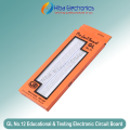 GL No.12 Educational & Testing Electronic Circuit Breadboard 830 Points Solderless Prototyping Breadboard for DIY Projects. 