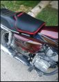 Motorcycle Seat Cushion for Comfortable Travel - Universal Size. 