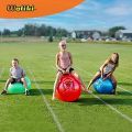 Cute Plush Jumping Kids Hop Ball Large Size Fun and Play Activity Hop Ball For Kids - G10900. 