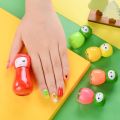 Kids Peel-Off Nail Polish Set – Non-Toxic Water-Based Rainbow Colors (5pcs). 