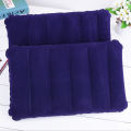 Travel Portable comfortable Inflatable Air Pillow Cushion Ultralight Camping Pillow for Beach Sea Travel Car Travel Bed Outdoor Protect Head Neck Soft - Random Color. 