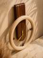 Modern Minimalist Wooden Wall Clock – Handcrafted Decorative Timepiece. 