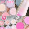 JILL LEEN Single Blush Embossed Matte Powder Blusher Small Colorful Soft Fog Makeup Women Jilleen BruberryBe. 
