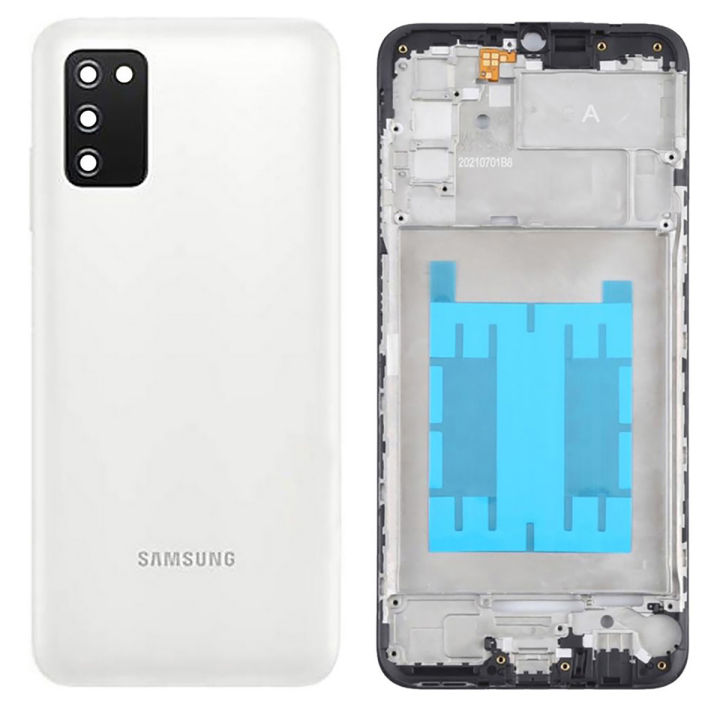 Premium%20Full%20Body%20Casing%20For%20Samsung%20Galaxy%20A03s%20White%20-%20Complete%20Middle%20Frame%20with%20Buttons%20-%20Image%205