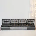 OFFICE SOFA-Set of 3 - Black. 
