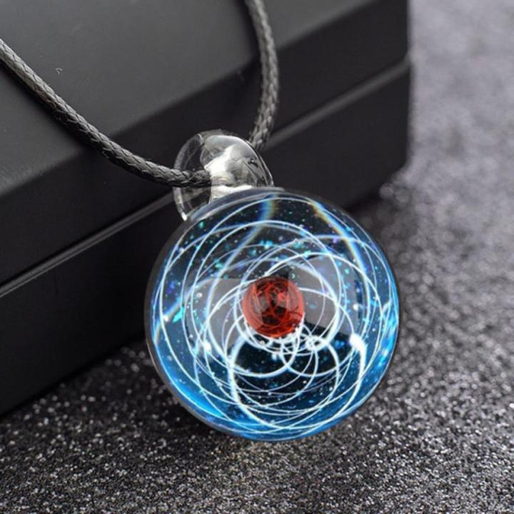 Galileo Glass Galileo Galaxy Necklace Galileo Universe Necklace