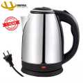 National Electric Kettle - Hot Water Electric Kettle - Big Size 2.0L Stainless Steel Electric Tea Kettle & Coffee Kettle - BPA-Free Water Warmer with Fast Boil, Auto Shut-Off - 1 Year Warranty. 