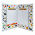 EDUCATION FOLDING WHITE  BOARD (READING & WRITING ACTIVITIES) [FOR KIDS]. 