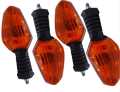Union Star Winkers - Indicator 4 pcs Set union star 2024 model - blinkers for Bike - Turn Signal For CDI 70CC Union star motor cycle - motor bike Accessories - indicator Light - Union Star us 70CC  turn signal Lights For bikes. 