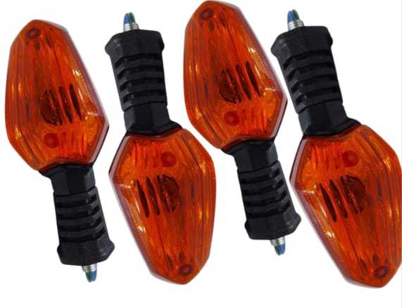 Union Star Winkers - Indicator 4 pcs Set union star 2024 model - blinkers for Bike - Turn Signal For CDI 70CC Union star motor cycle - motor bike Accessories - indicator Light - Union Star us 70CC  turn signal Lights For bikes