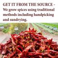 The Spice Way Premium Ancho Chile - Pure chili powder ( 113g) made from pure dried peppers with no additives, no agents. resealable bag. 