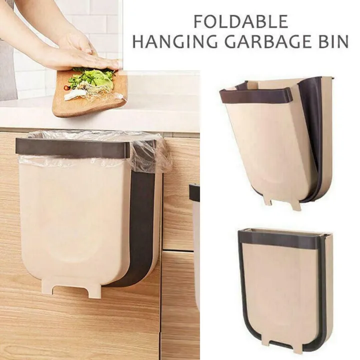 Kitchen%20Cabinet%20Door%20Hanging%20Trash%20Garbage%20Folding%20Dust%20Bin%20Fruits%20and%20Vegetable-%20Multi%20-%20Image%202