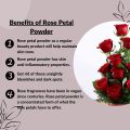 Rose Petals Powder | Herbs Bae (گلاب) Rose Powder Premium Quality 100% Organic & Pure - 150 gm. 