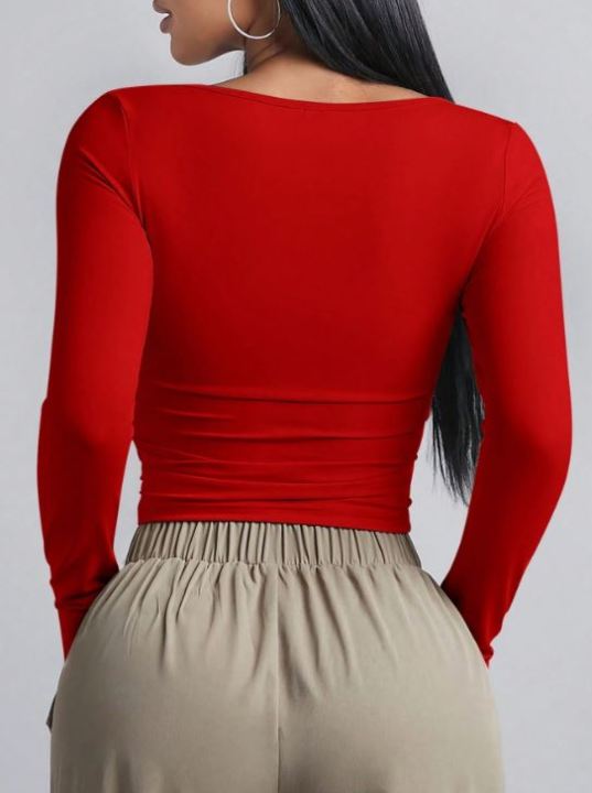 SQUARE%20NECKLINE%20LONG%20SLEEVE%20RUCHED%20SIDE%20CROP%20TEE%20-%20Image%207