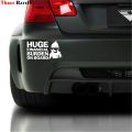 【Universal Car Parts Store】Three FTZ-26# 20x10.9cm Huge Financial Burden on Board Funny Baby Carlos Vinyl car Sticker|Cars Vans. 