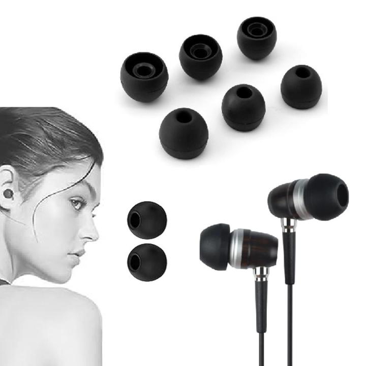 Soft Handsfree And Earphones Rubber White Silicon Ear Bud Tips For Bluetooth Handsfree Woofer Handfree Rubber Silicone Ear Pads White And Black Earbuds Tips