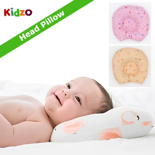 Round shape Head Making Baby Pillow new born nursing sleeping headrest pillow Multicolor kidzo Daraz.pk