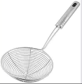 Stainless Steel Food Frying Oil Filter Pot Fry Strainer Deep Fryer. 