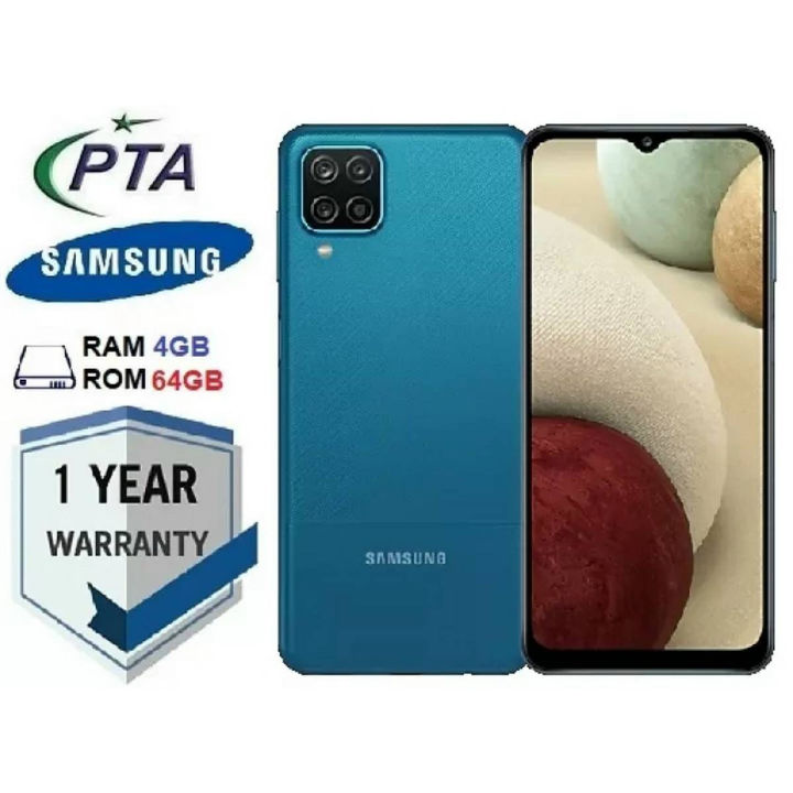 Samsung Galaxy A12 - 4GB RAM / 64 GB ROM - 6.5" Infinity-V Immersive display - 5000 mAh battery