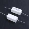 10 Pcs Axial Lead Ceramic Cement Resistor 0.5 Ohm 5W. 