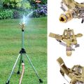 360° Rotary Zinc Alloy Garden Sprinkler with Spike – Water Irrigation Sprayer for Lawn & Yard. 