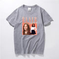 Blair Waldorf gossip girl rapper T shirt men vintage 90s men woman tshirts top cotton T-shirt men Camisa streetwear EU size. 