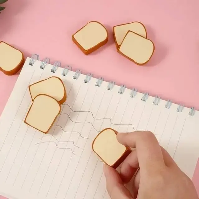 Toast%20Bread%20Slice%20Shaped%20Erasers,%20Creative%20&%20Cute%20Stationery%20Supplies%20For%20Students%20&%20Office%20Workers,%20Random%20Color%20Packaging%20-%20Image%203