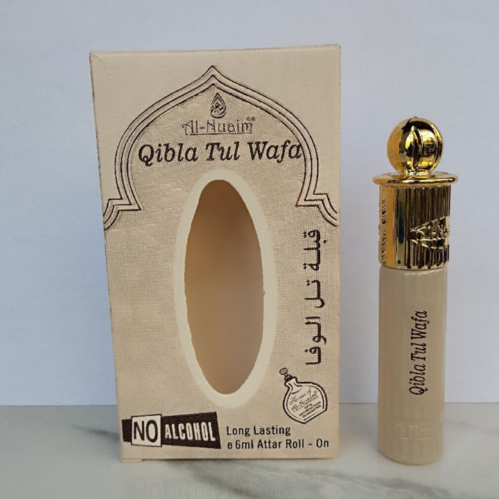 Al Nuaim Qibla Tul Wafa 6 ML Attar Roll On Al-Nuaim (Perfume Oil) for men and women