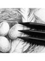Mont Marte Charcoal - Woodless Charcoal Pencils 3pc. 