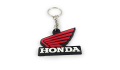Honda Logo Keychain Keyring Rubber Gift Motorcycle Key chain. 