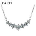 Artificial Crystal Jewelry Sparkling Crystal Necklace for Prom Party Dating Elegant Jewelry for Women in Asia Alloy Pendant Necklace. 