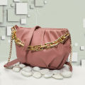 Hand bags for girls with Stylish Golden chain And Long strap. 