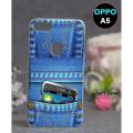 Oppo A5 Cover Case - Jeans Cover. 