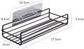 Bathroom shelf corner shelf storage box shower wall shelf viscose non-drilled iron kitchen bathroom shelf. 
