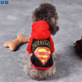 27Pets New Pet Cat Dog Coat Superhero Costume Superman Puppy Pet Hoodie Coat Small Dog Clothes Dog Winter Clothes Pet Supplies. 