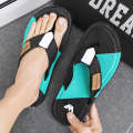 Kuluzhi 2023 New Men's Anti slip Breathable Trendy and Fashionable Herringbone Slippers. 